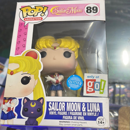 Sailor Moon & Luna - Funko Pop! #89 (Only at Go!)