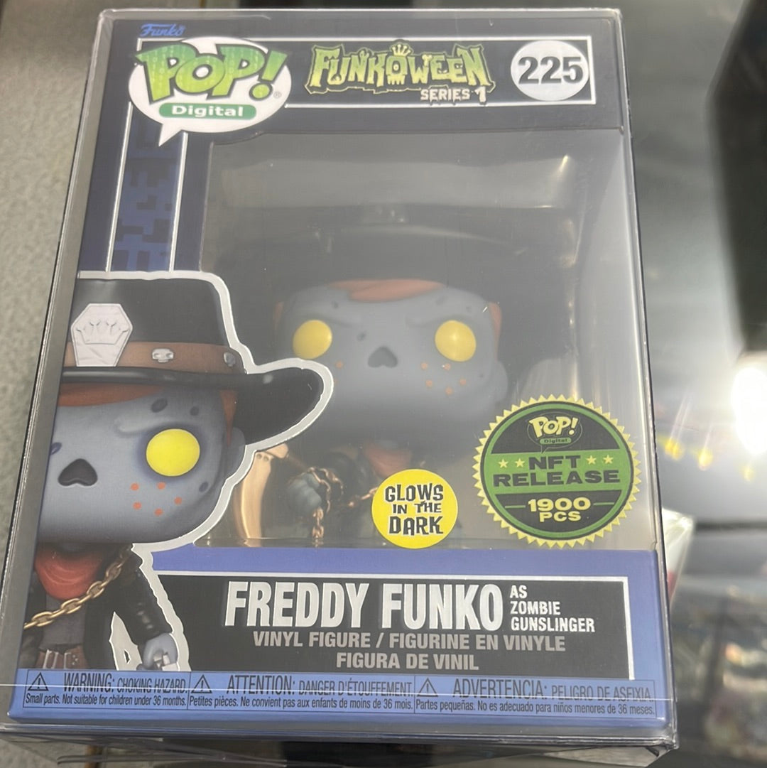 Freddy Funko as Zombie Gunslinger (Funkoween)- Funko Pop! #225 (NFT Release)