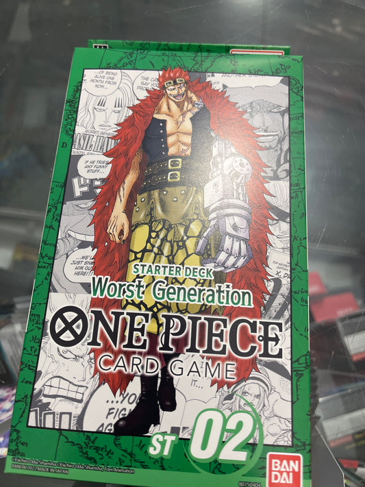 One Piece Card Game- Worst Generation Starter Deck (ST-02) (English)