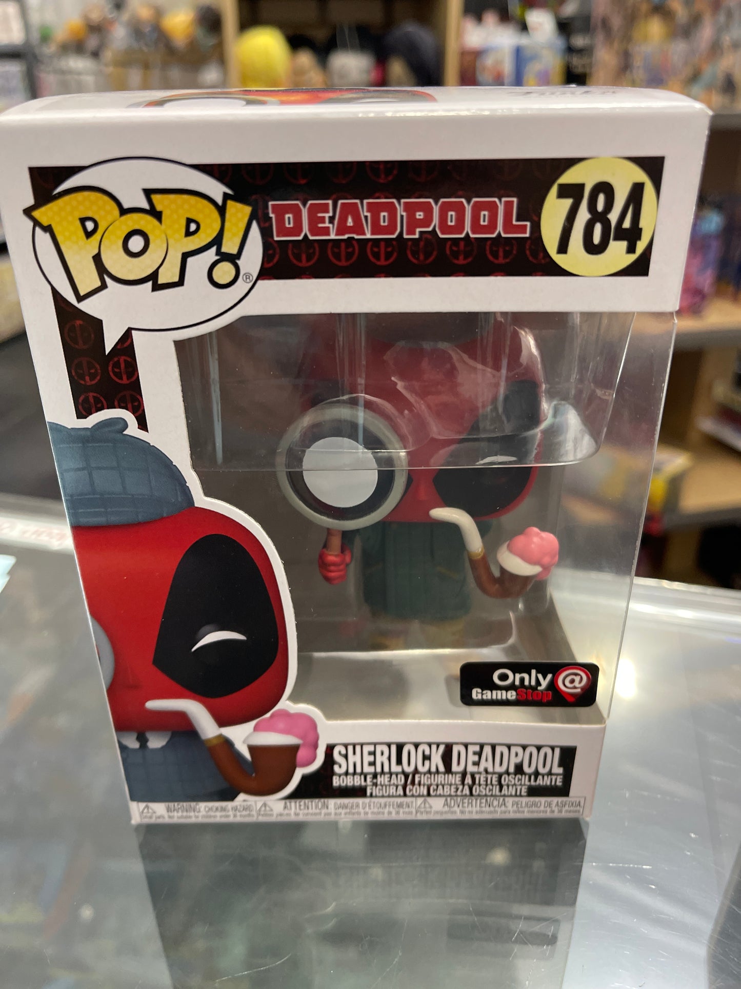 Sherlock Deadpool - Funko Pop! #784 (GameStop Exclusive)