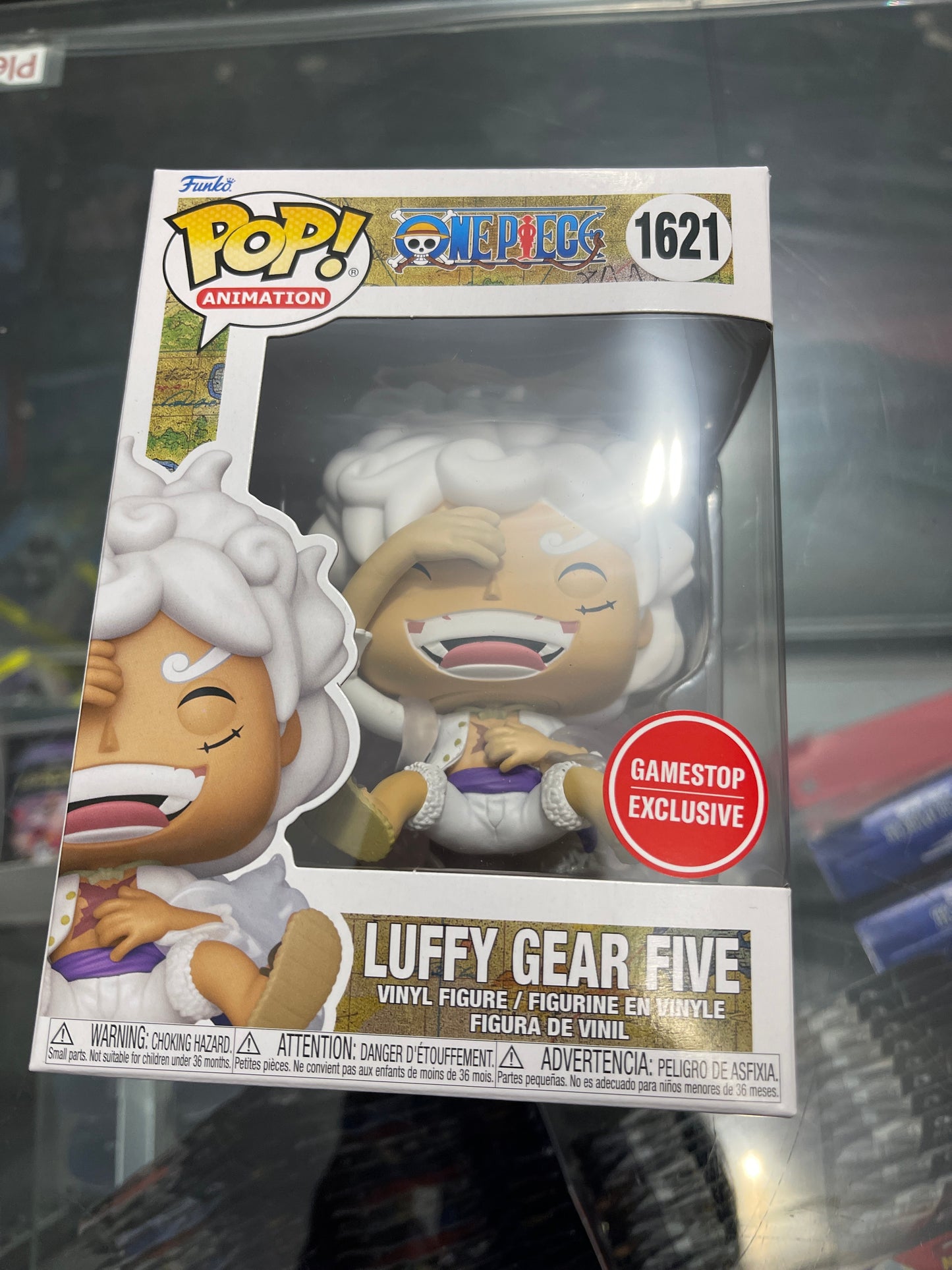 Luffy Gear Five (One Piece)- Funko Pop! #1621 (GameStop Exclusive)