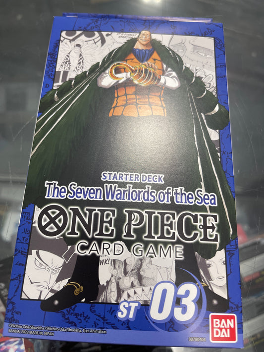 One Piece Card Game- The Seven Warlords of the Sea Starter Deck (ST-03)(English)