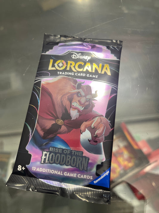 Lorcana Trading Card Game- Rise of the Floodborn- Booster Pack