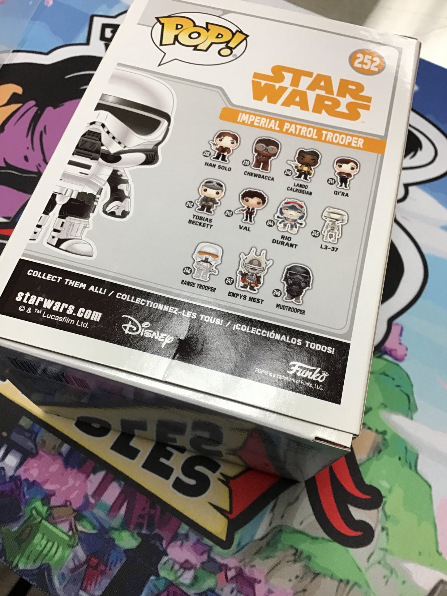 Imperial Patrol Trooper (Star Wars)-Funko Pop! #252 (2018 SDCC)(Box Damage/Shelf Wear)