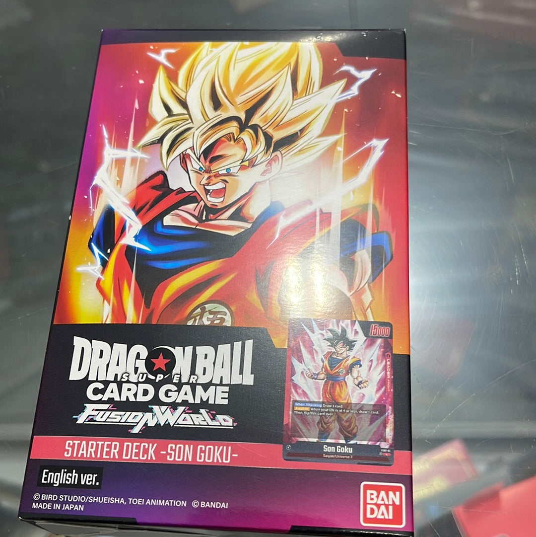 Dragonball Super Fusion World- Starter Deck- Son Goku (FS01)