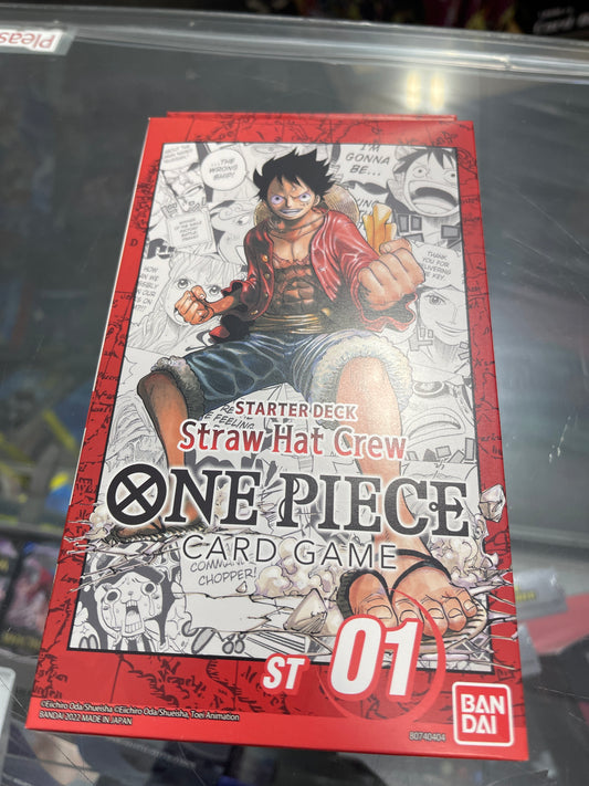 One Piece Card Game- Straw Hat Crew Starter Deck (ST-01) (English)