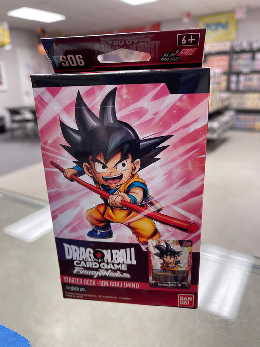 Dragonball Super Card Game: Fusion World- Son Goku (Mini) Starter Deck (FS-06)(English)