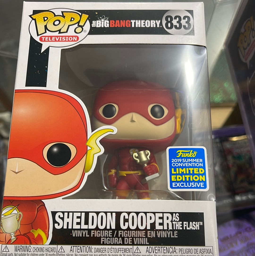 Sheldon Cooper as The Flash- Pop! #833