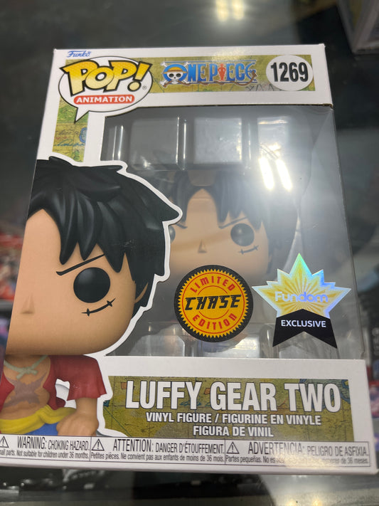 Luffy Gear Two (One Piece)- Funko Pop! #1269 (Fundom- Chase)