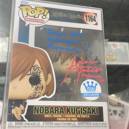 Nobara Kugisaki (Jujutsu Kaisen)-Funko Pop! #1164 (Anne Yatco Signature & Quote)