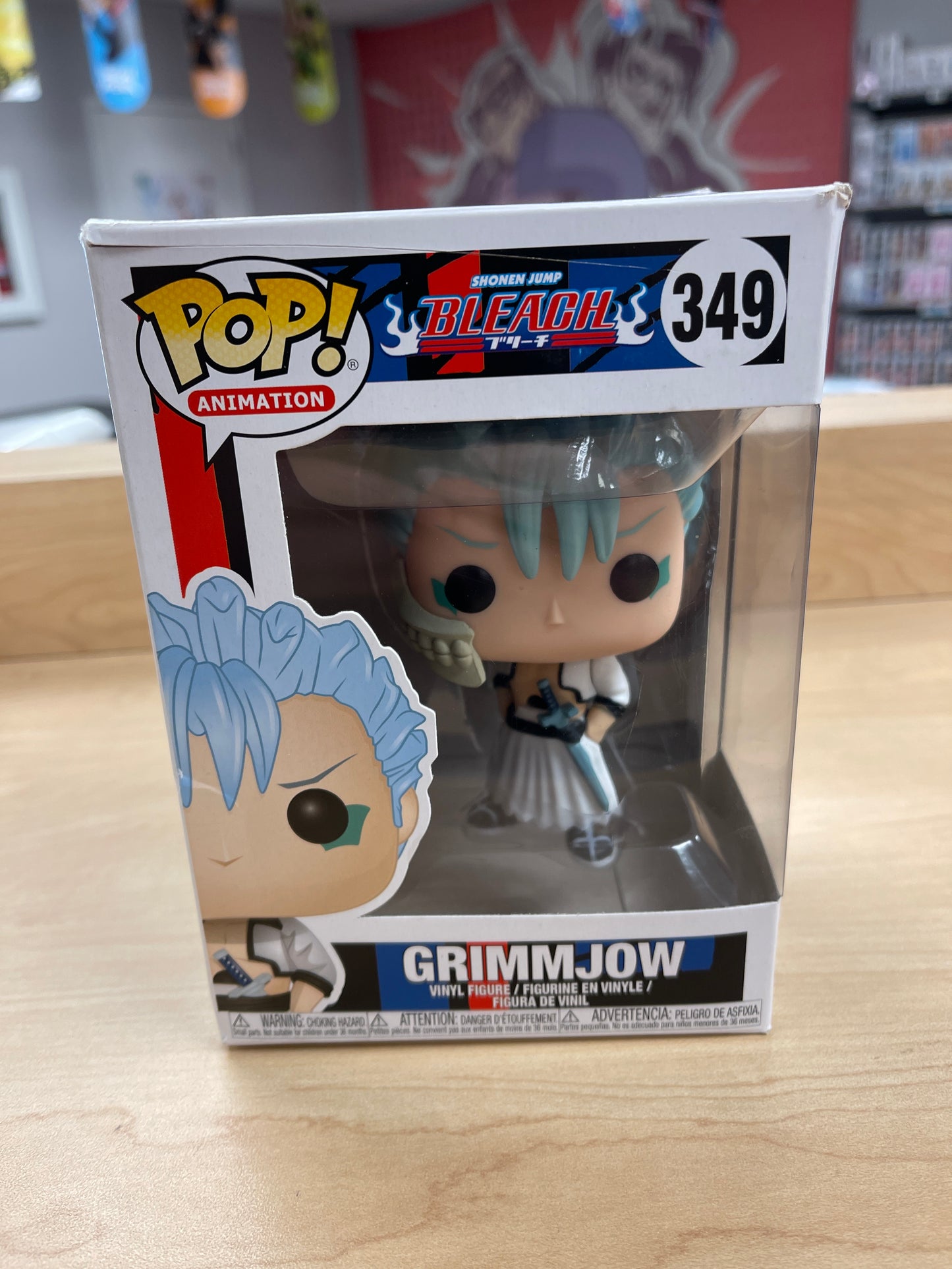 Grimmjow (Bleach)- Funko Pop! #349 (Box Damage)