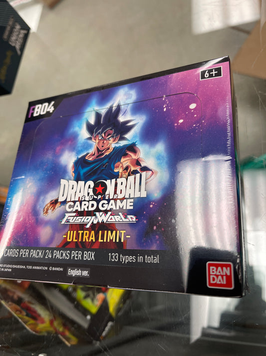 Dragonball Super Card Game: Fusion World- Ultra Limit Booster Box (FB-04)(English)