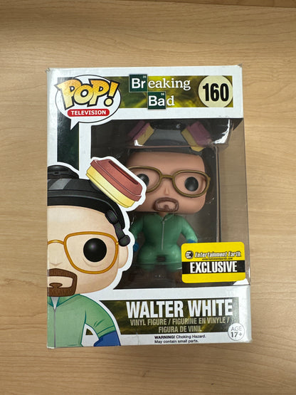 Walter White (Breaking Bad) - Funko Pop! #160 (Entertainment Earth Exclusive)(Box Damage)