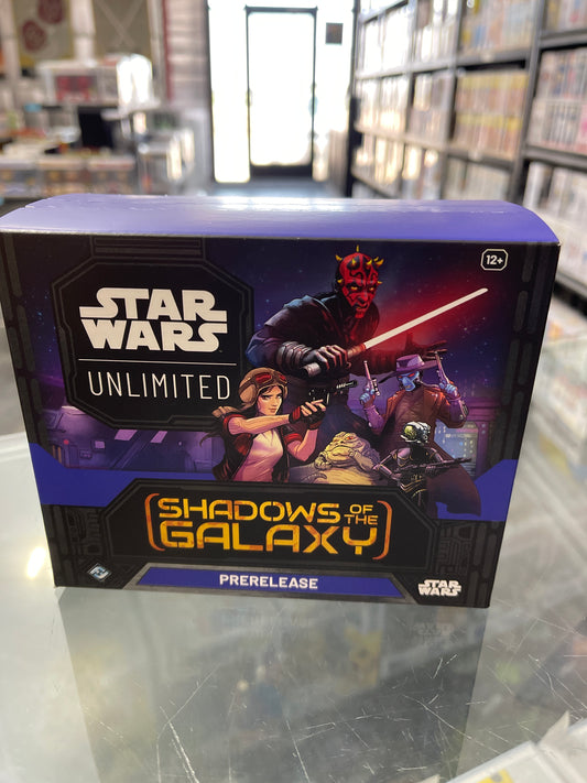 Star Wars Unlimited Card Game- Shadows of the Galaxy- PreRelease Box