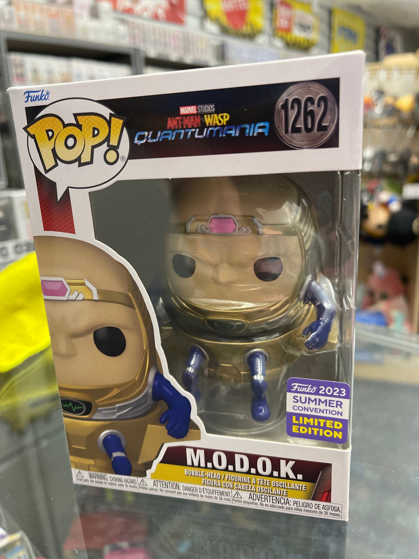 M.O.D.O.K. (Ant-Man Quantumania)- Funko Pop! #1262 (2023 Summer Convention)