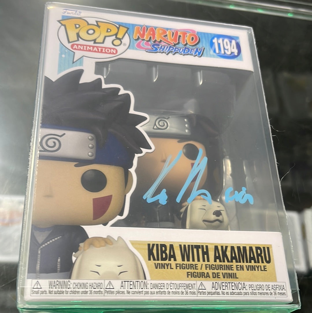Kiba w/ Akamaru- Pop! #1194 (Signed)