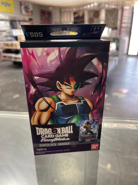 Dragonball Super Card Game: Fusion World- Bardock Starter Deck (FS-05)(English)