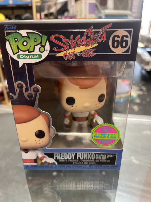 Freddy Funko as Space Ghost w/Blip - Funko Pop! #66 (NFT Release- 3000 Pcs)