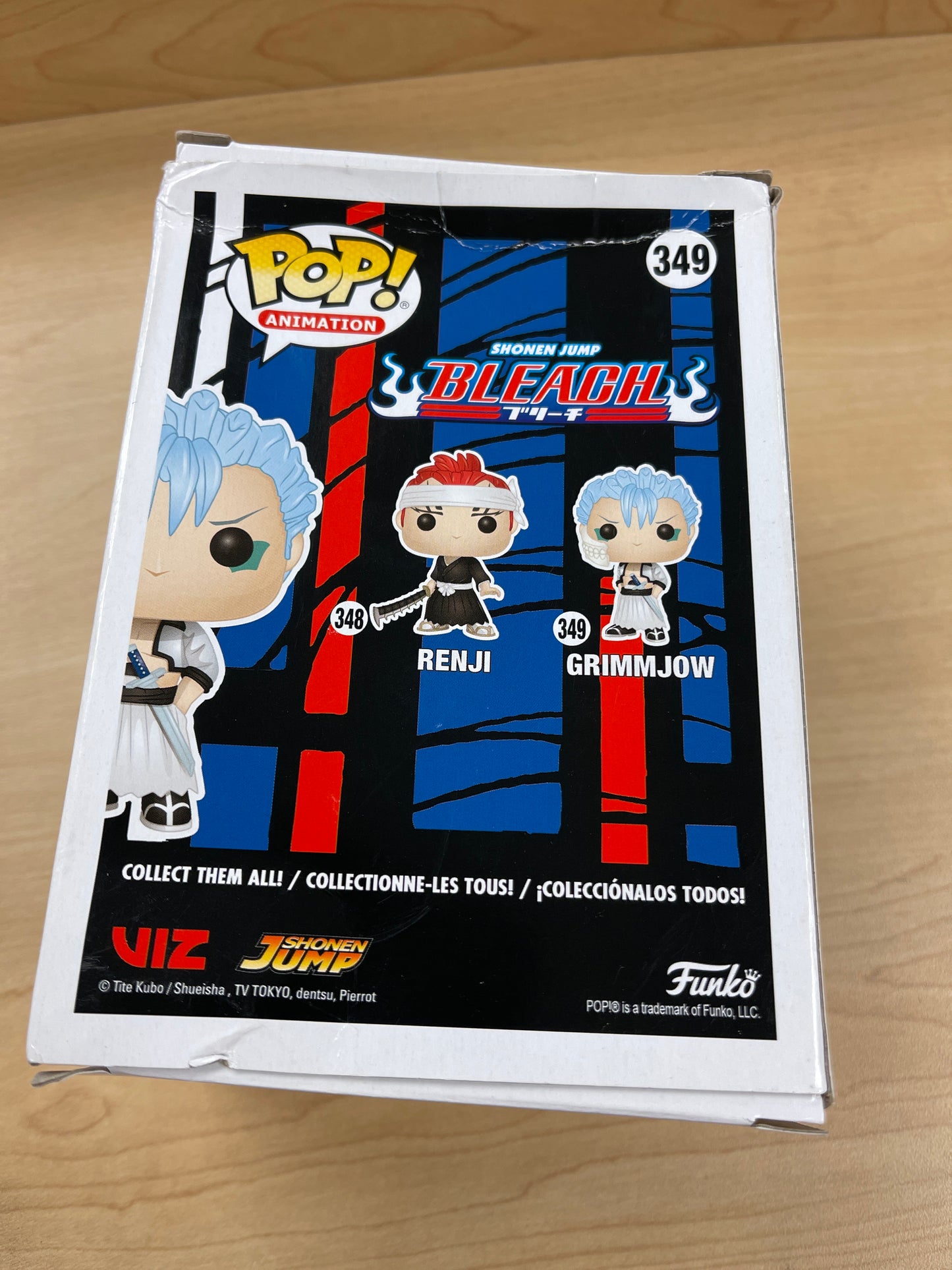 Grimmjow (Bleach)- Funko Pop! #349 (Box Damage)