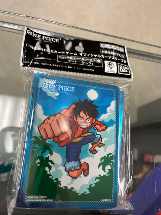 One Piece Card Game- Monkey.D.Luffy Official Card Sleeves (70 Sleeves)