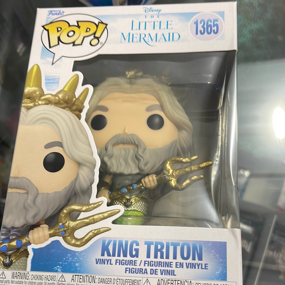 King Triton (Little Mermaid)- Funko Pop! #1365