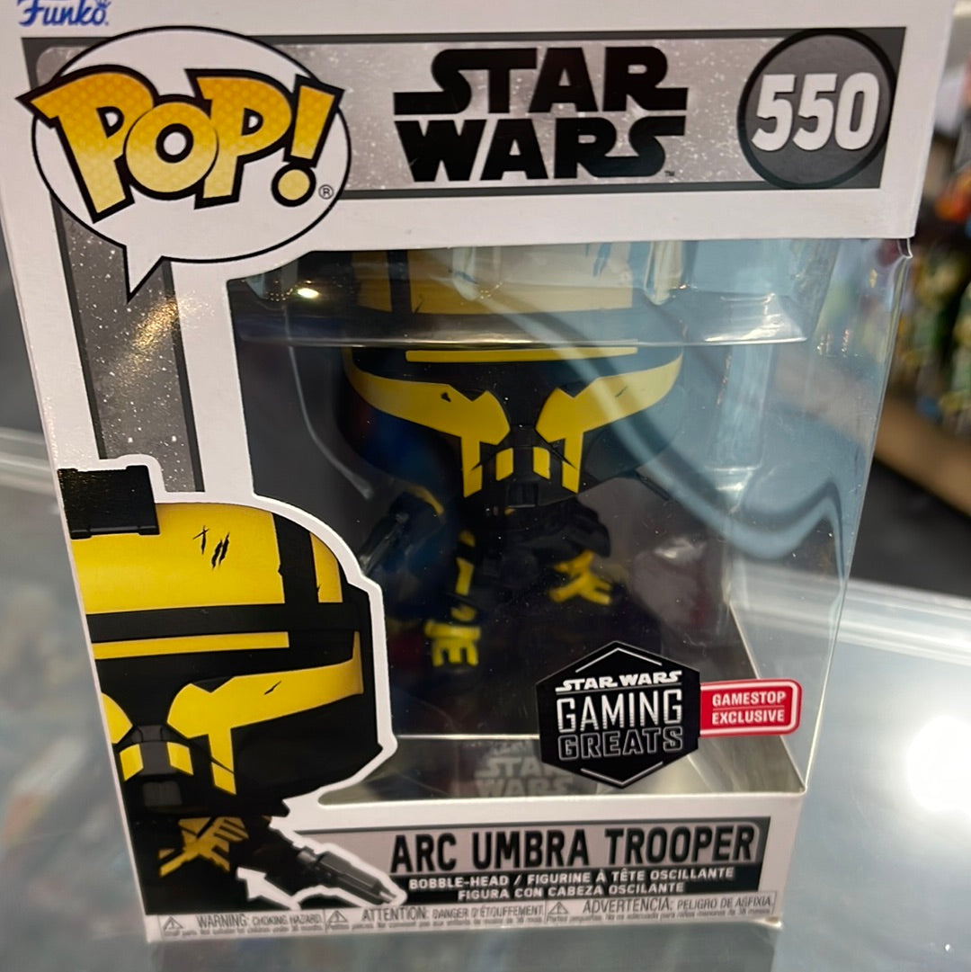 Arc Umbra Trooper (Star Wars)-Funko Pop! #550 (GameStop Exclusive)