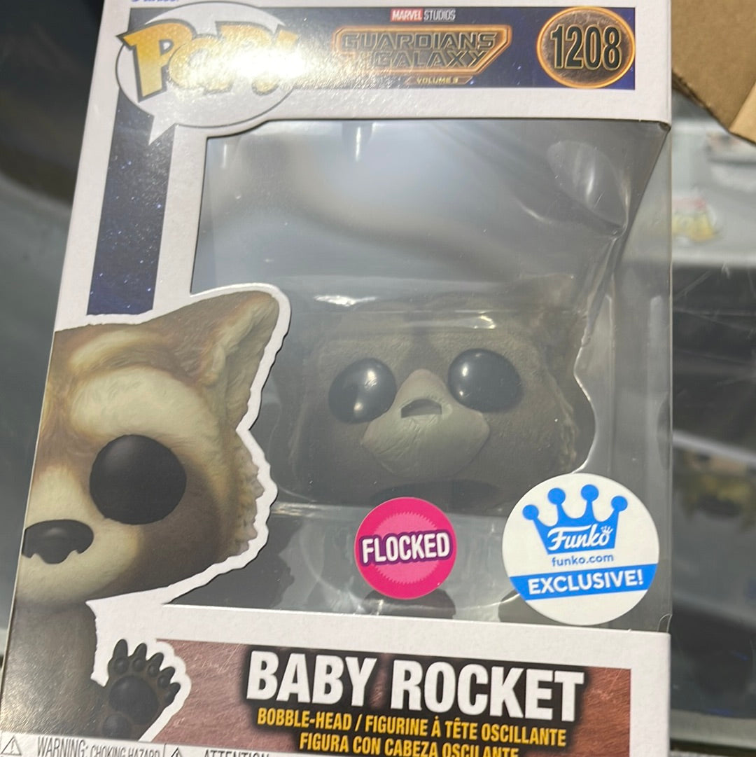 Baby Rocket (Guardians of the Galaxy)- Funko Pop! #1208 (Funko Exclusive)