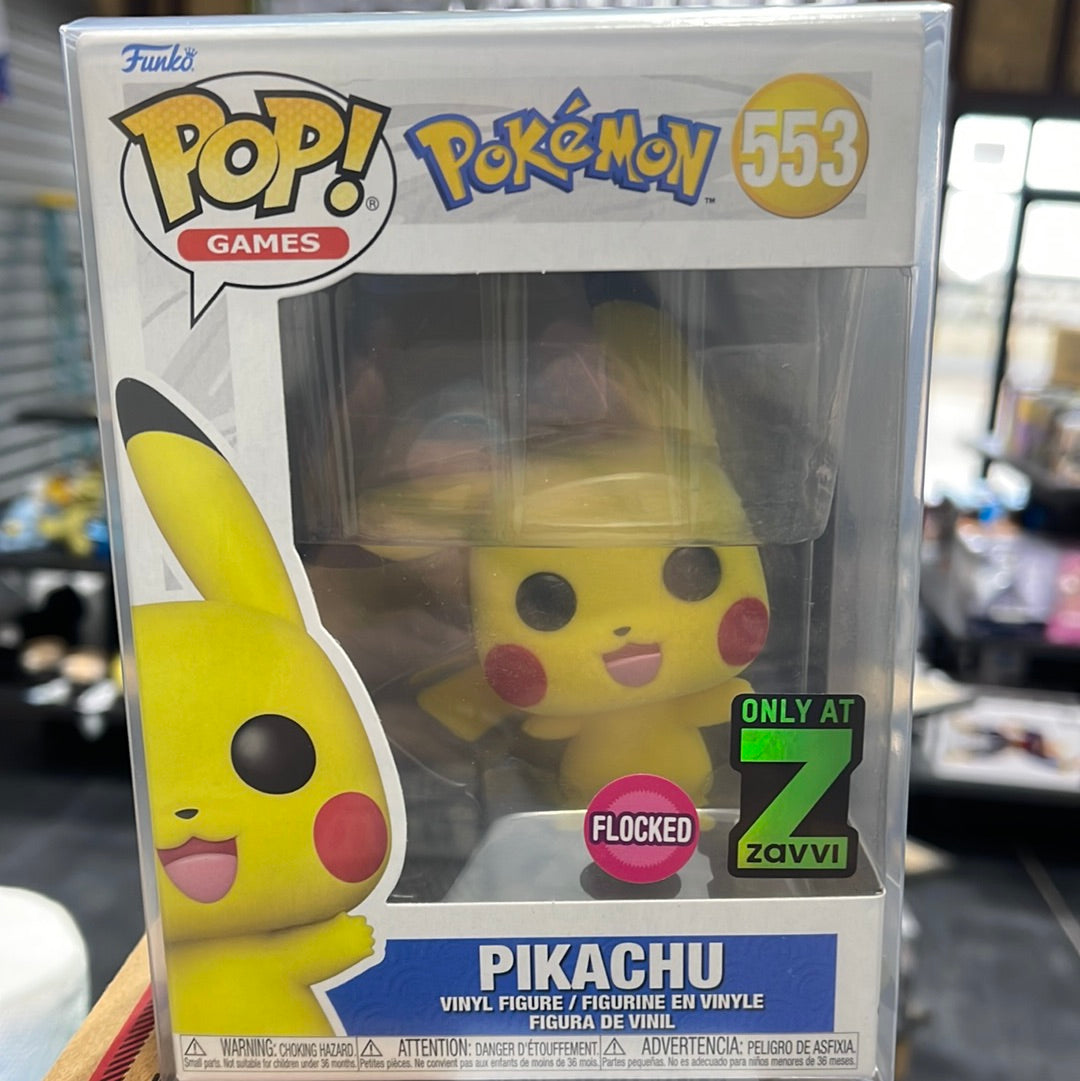 Pikachu (Pokemon)-Funko Pop! #553 (Zavvi Exclusive)